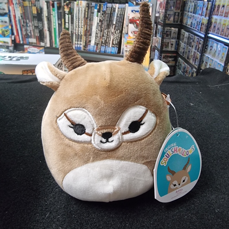 Squishmallows Exotic Animal Squad Adila the Antelope 7 Soft Stuffed Plush