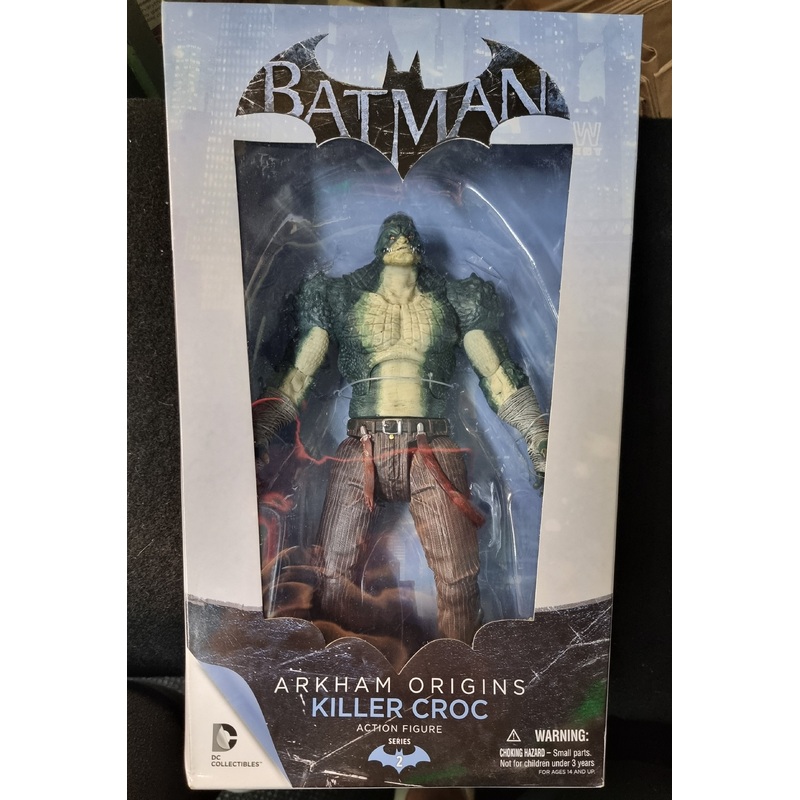 BATMAN ARKHAM ORIGINS KILLER CROC ACTION FIGURE