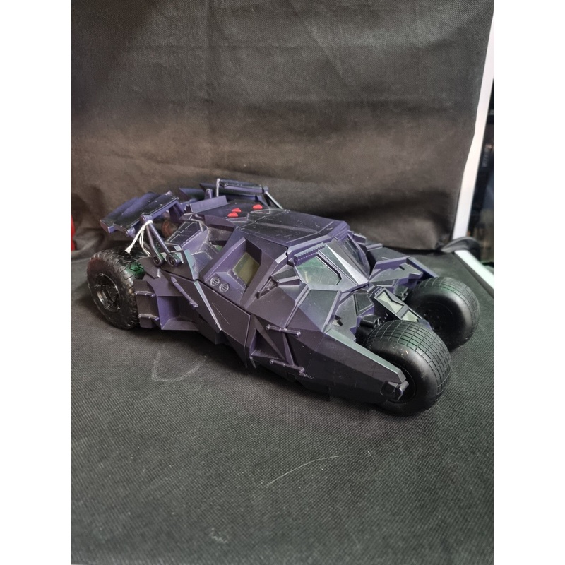 DC Comics Batman Begins Batmobile Tumbler (Mattel 2005 13) electronic sound