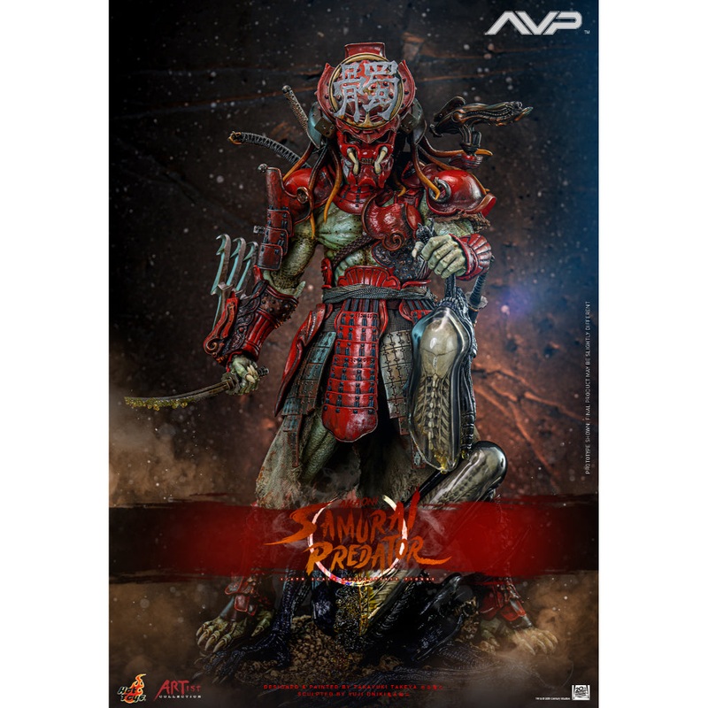AC06 – Alien vs. Predator – 1/6th scale Akaoni Samurai Predator Collectible Figure