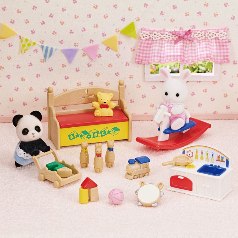 Baby’s Toy Box -Snow Rabbit & Panda Babies