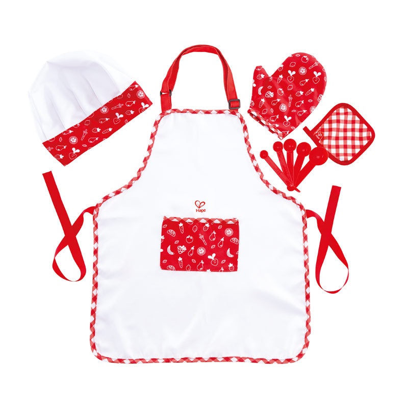 Chef Pack Apron and More (Play Food by Hape)