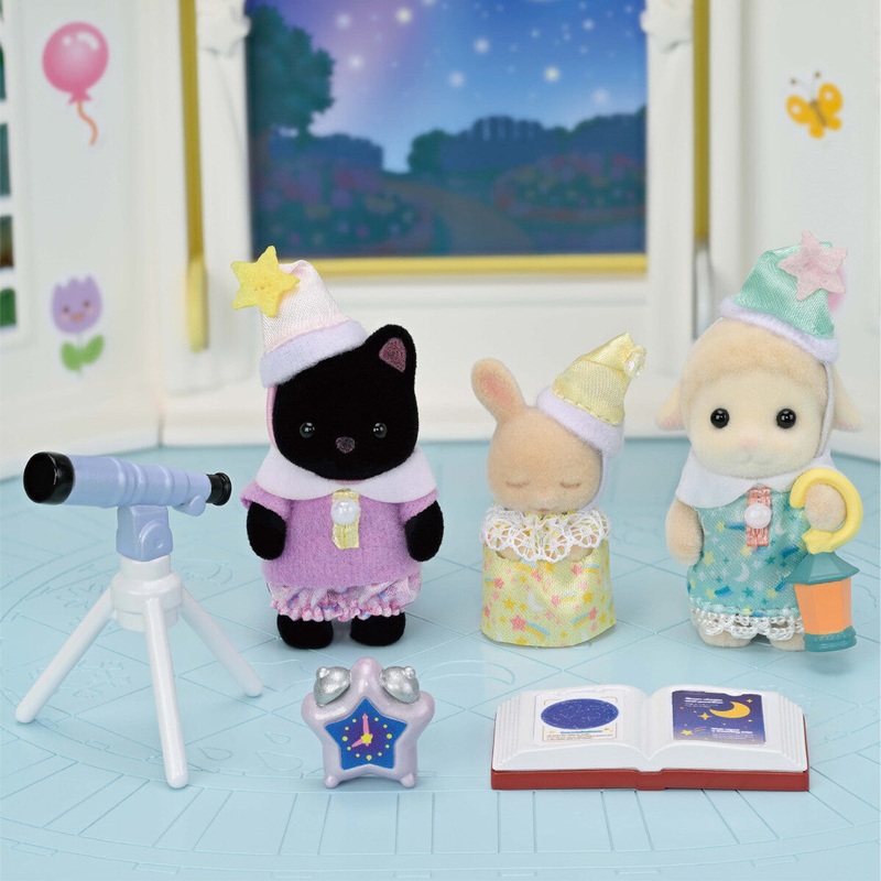Nursery Friends Sleepover Party Trio