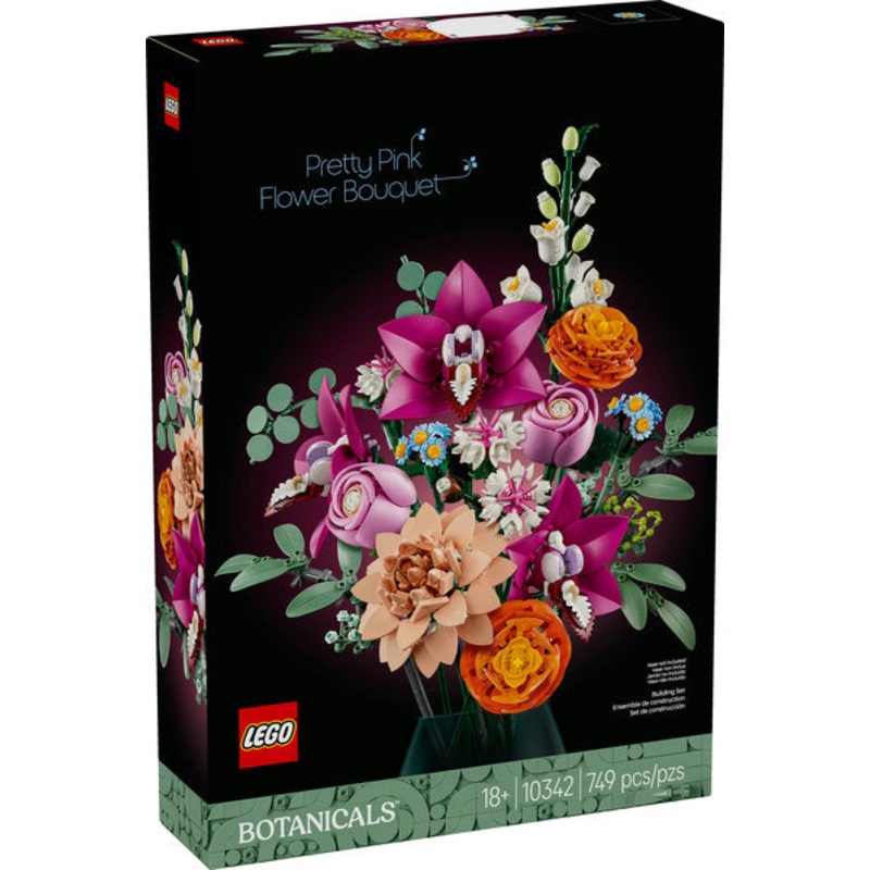 Botanical Collection: Pretty Pink Flower Bouquet (10342)