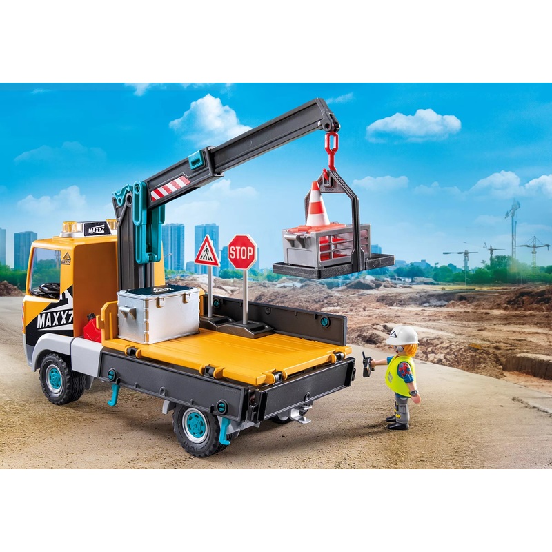 Construction Truck with Crane (#71750)