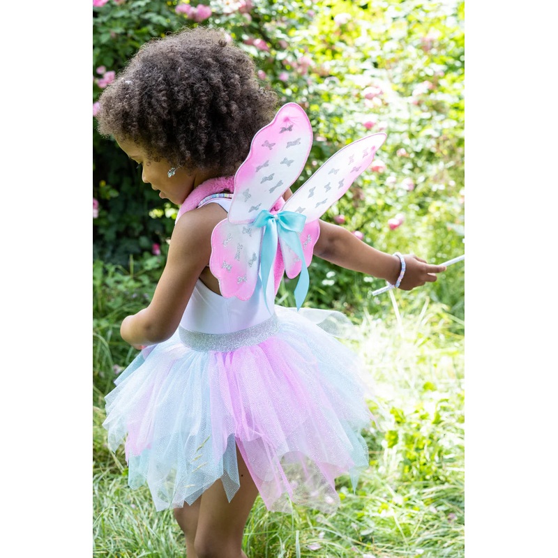 Think Mint Pink Skirt, Wings & Wand