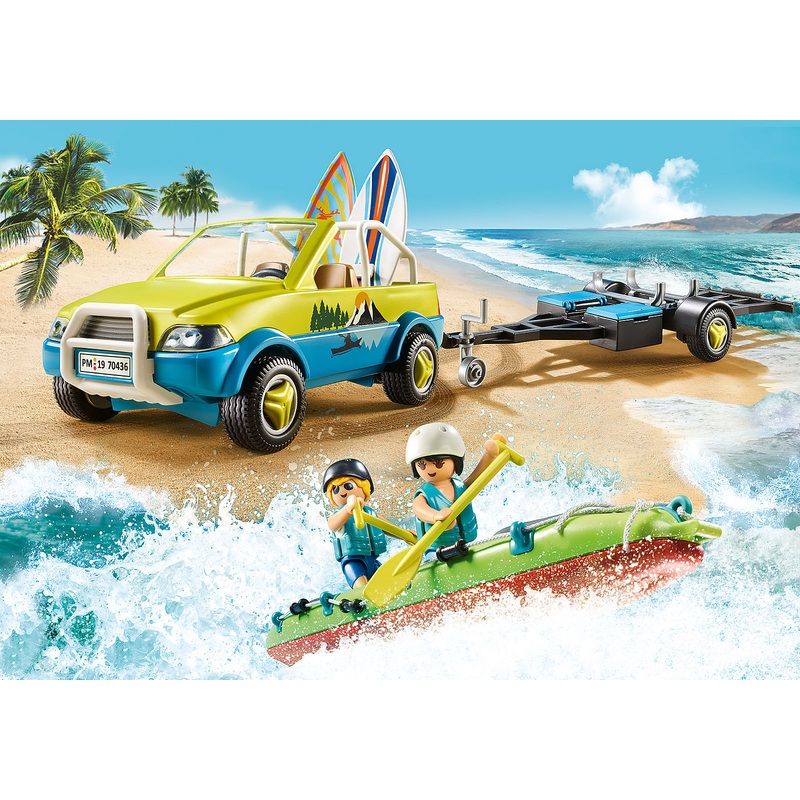 Beach Car with Canoe (#70436)*