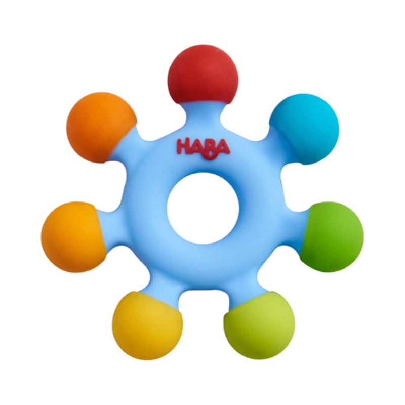 Color Wheel Silicone Baby Teether