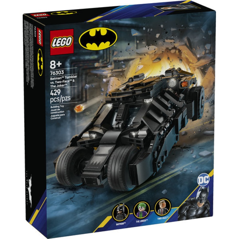 Batman Tumbler vs. Two-Face & The Joker (76303)