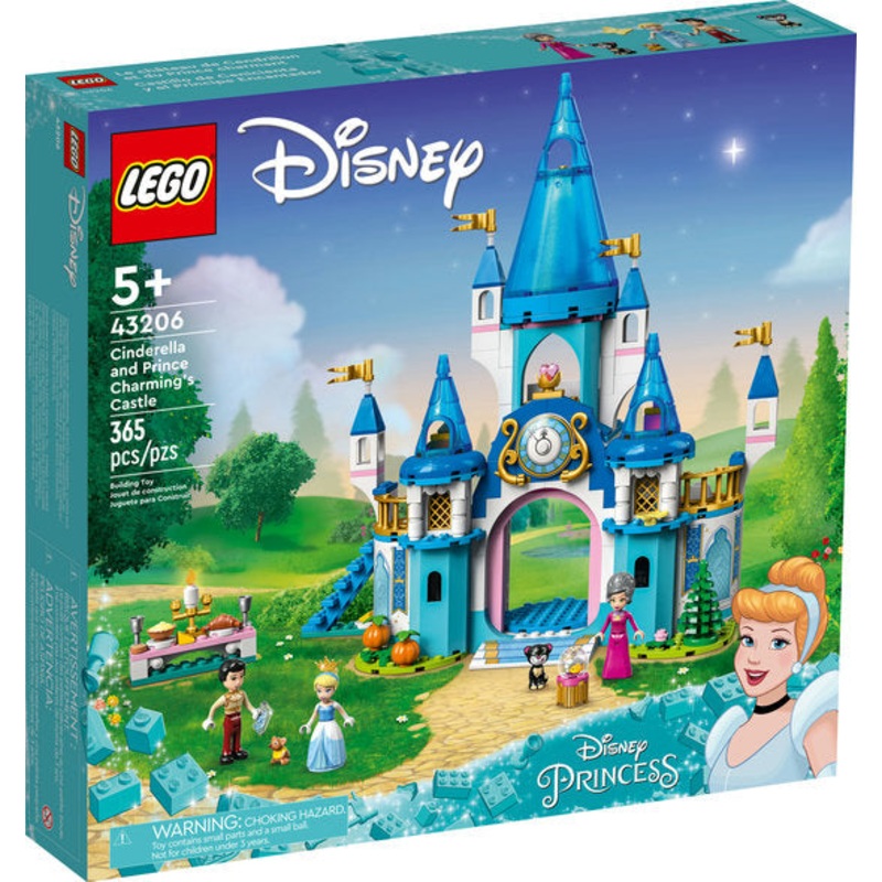 Cinderella and Prince Charming’s Castle (43206)
