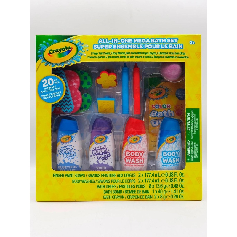 Crayola – All in one Mega Bath Set