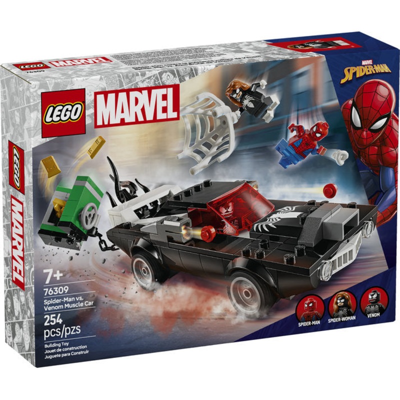 Spider-Man vs. Venom Muscle Car (76309)