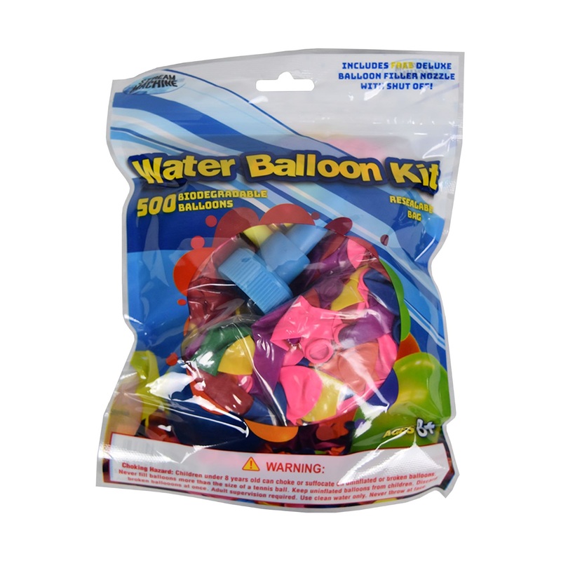 Water Balloon Refill Kit (500 biodegradable balloons)