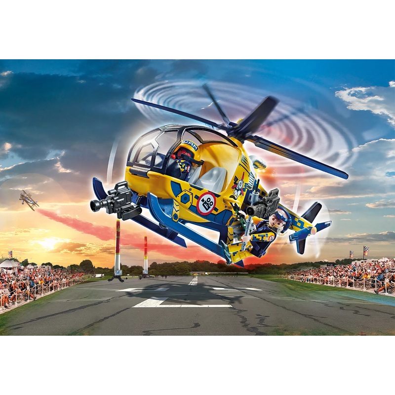 Air Stunt Show Helicopter with Film Crew (#70833)*