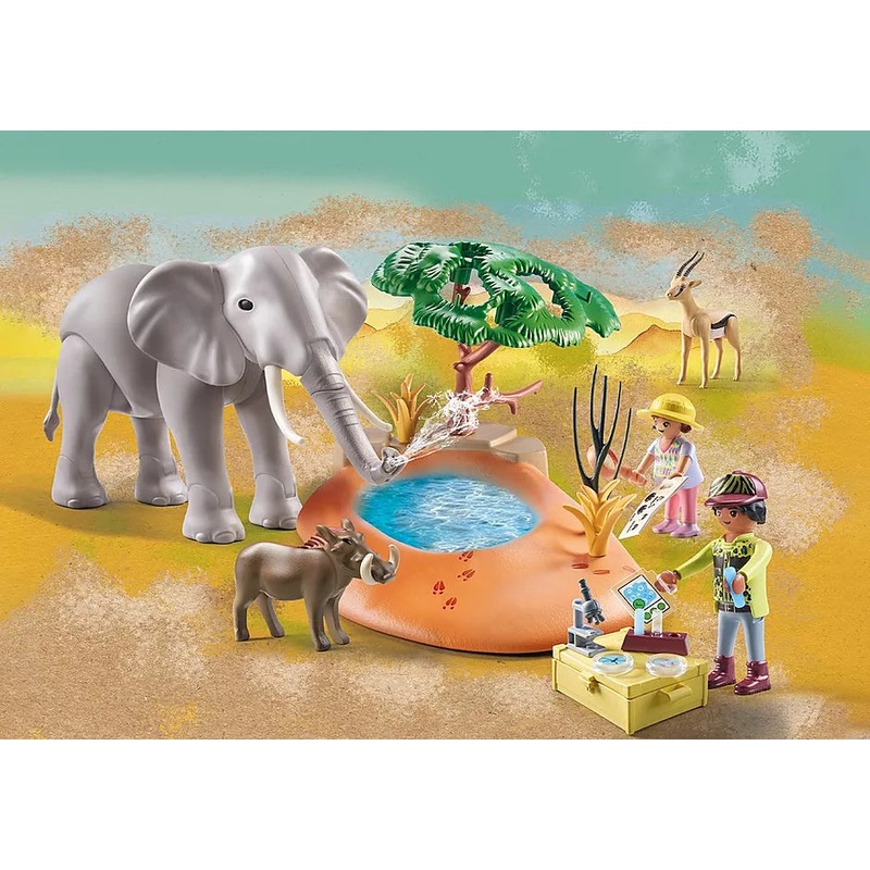 ‘Wiltopia’ Elephant at the Waterhole (#71294)