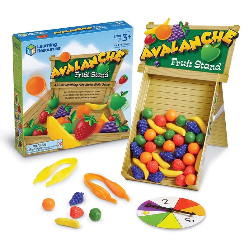 Avalanche Fruit Stand Fine Motor Activity Set
