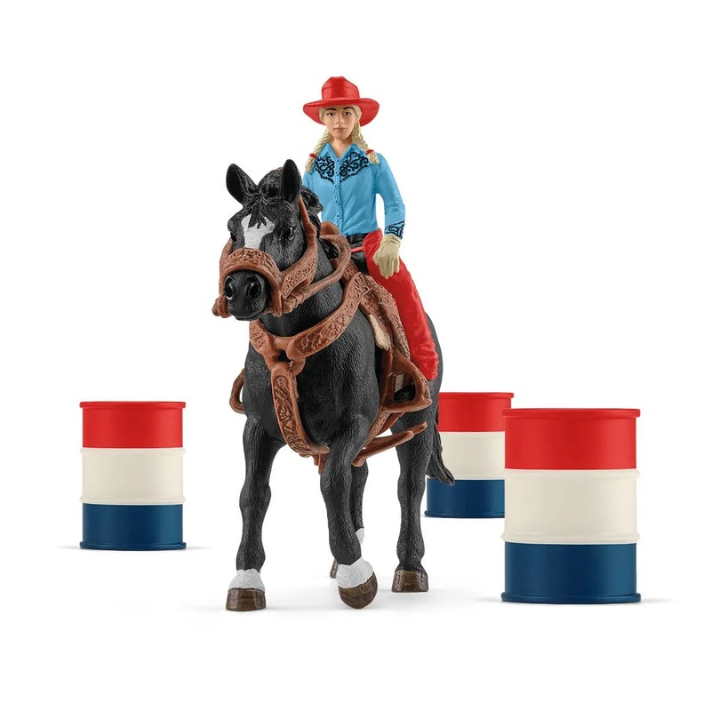 Cowgirl Barrel Racing Fun (Schleich #42576)