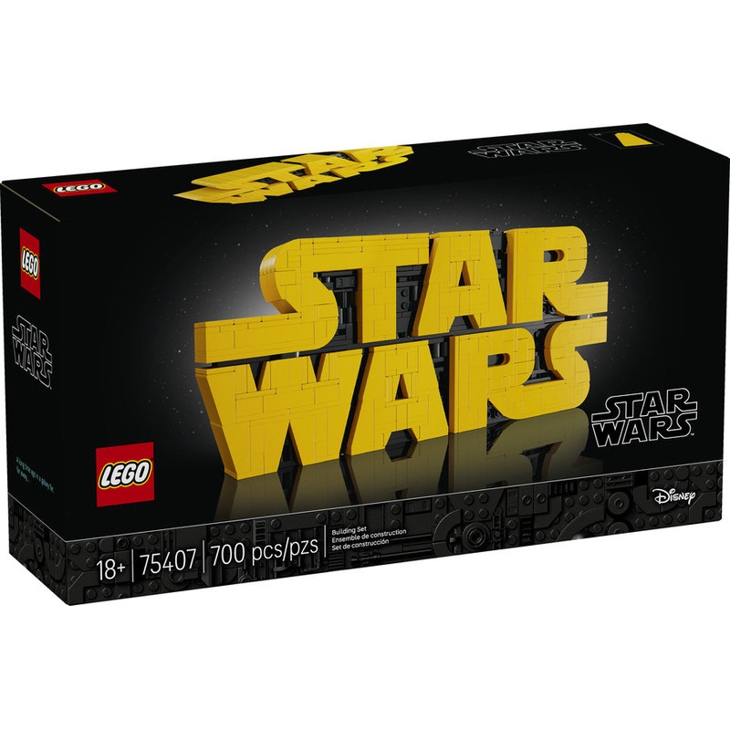 Brick-Built Star Wars Logo (75407)