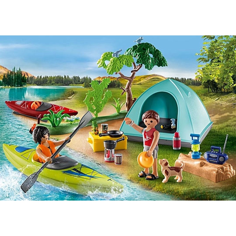 Campsite with Campfire (#71425)