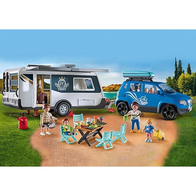 Caravan with Car (#71423)