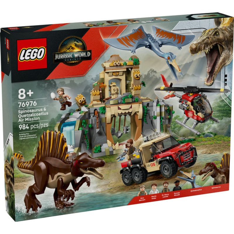 Spinosaurus & Quetzalcoatlus Air Mission (76976)