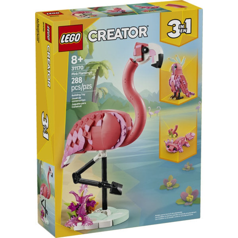 Wild Animals: Pink Flamingo (31170)