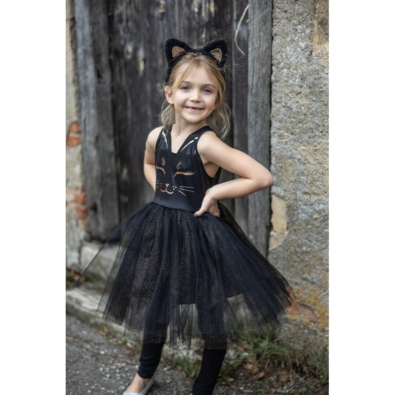 Black Cat Dress & Headpiece