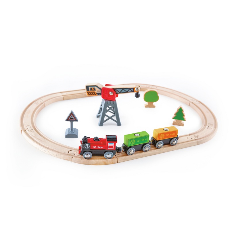 Cargo Delivery Loop Train Set (Hape)