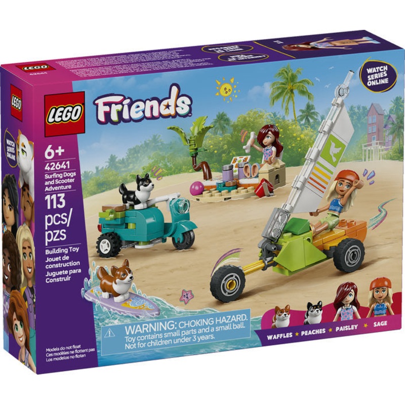 Surfing Dogs and Scooter Adventure (42641)