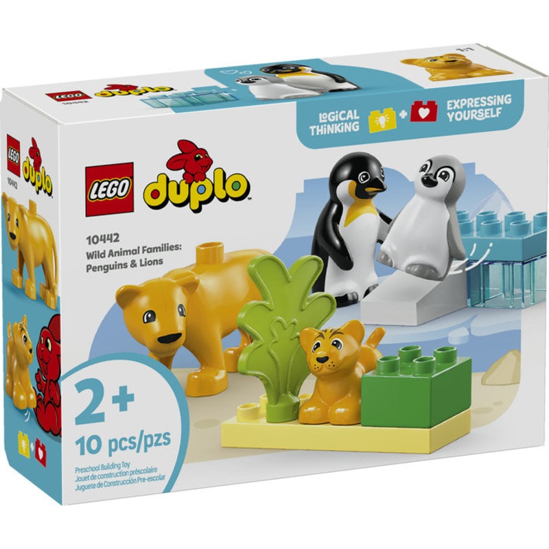 Wild Animal Families: Penguins & Lions (10442)