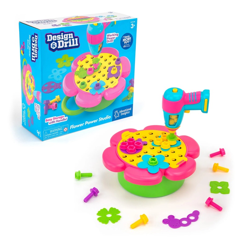 Design and Drill Flower Power Studio