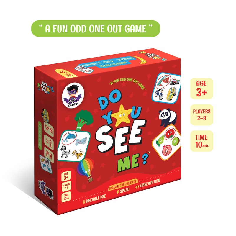 Do you see me  A Fun Odd One Out Game