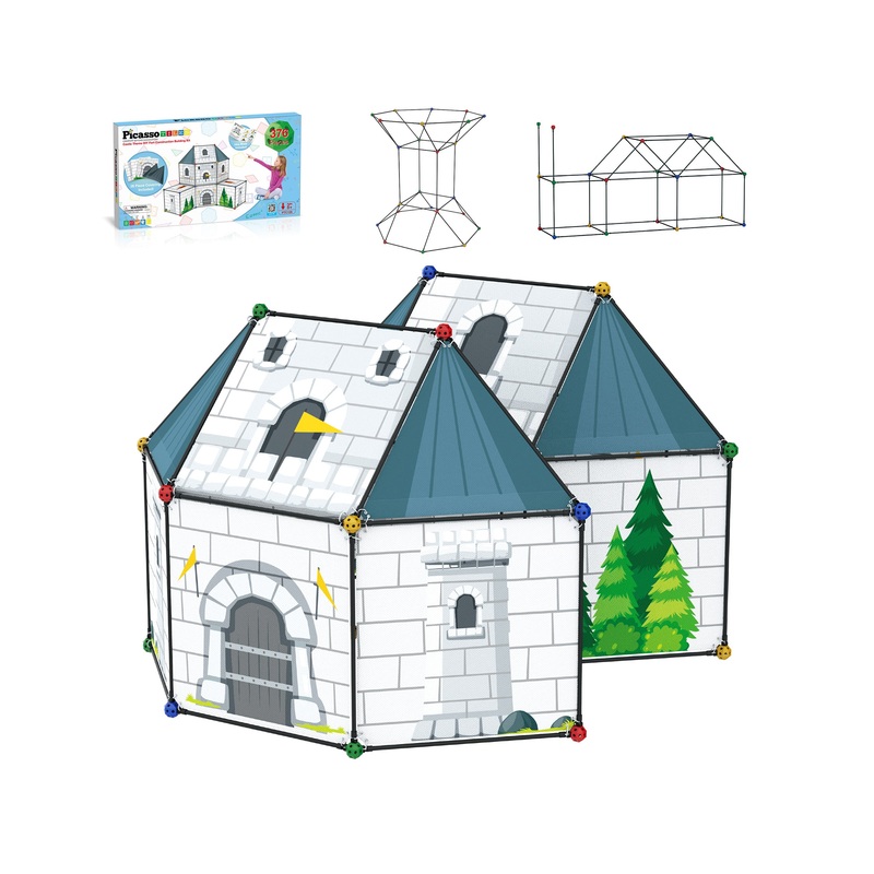 Fort Building Tent Castle Theme Set