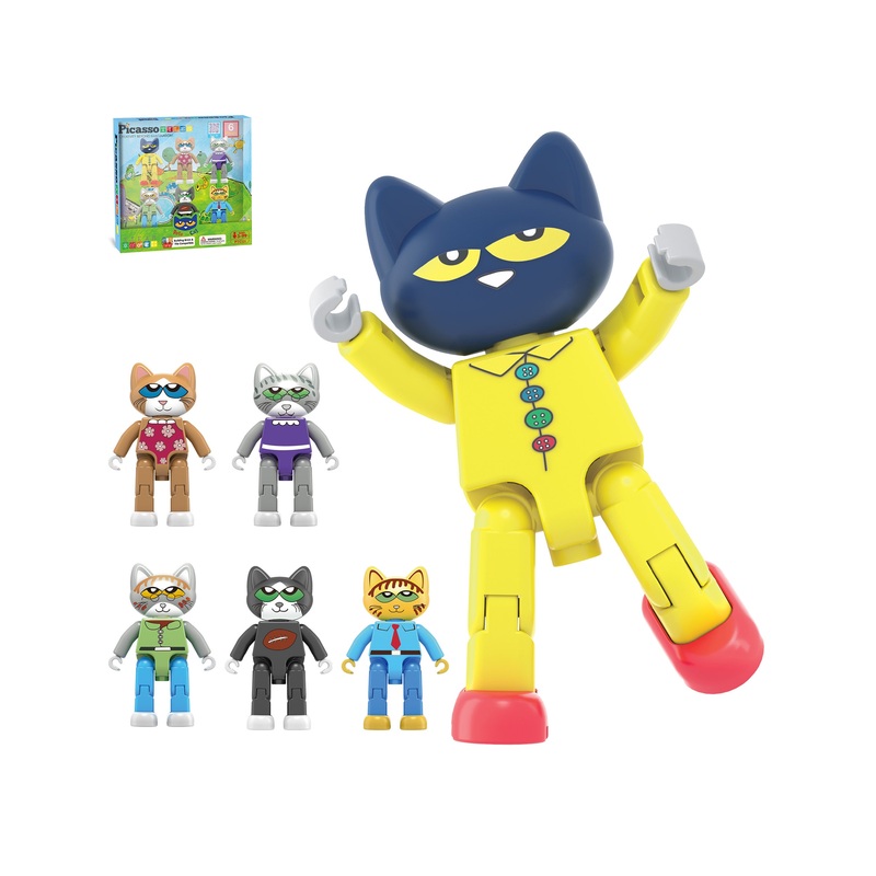 Pete The Cat Magnetic Characters – 6 Pieces